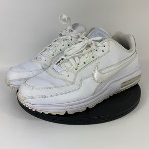Nike Air Max LTD 3 'Triple White' Running Shoes 687977-111 Men's Size 12